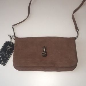 Pineapple Charm Mini Crossbody Wallet